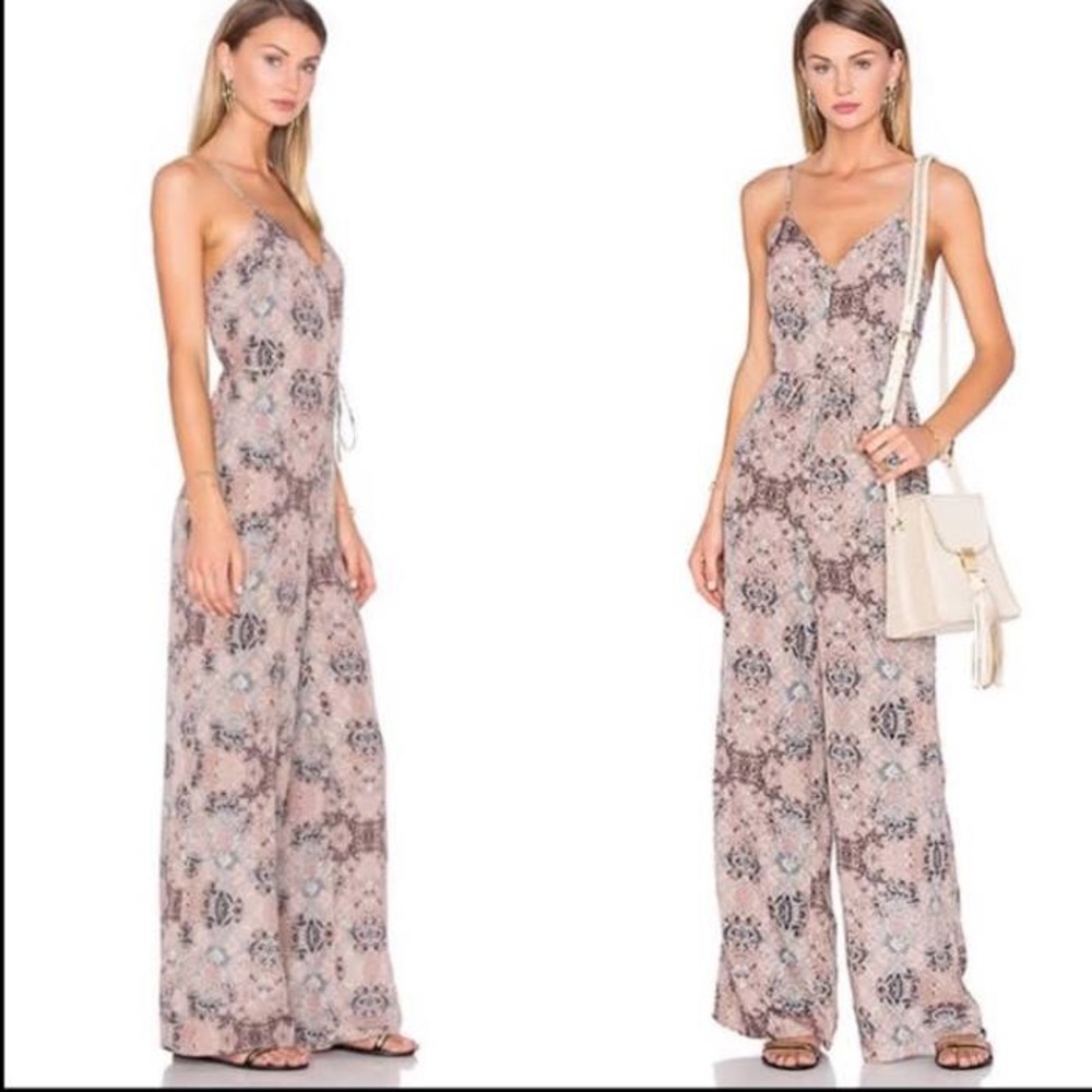 House of Harlow 1960 x revolve printed jumpsuit